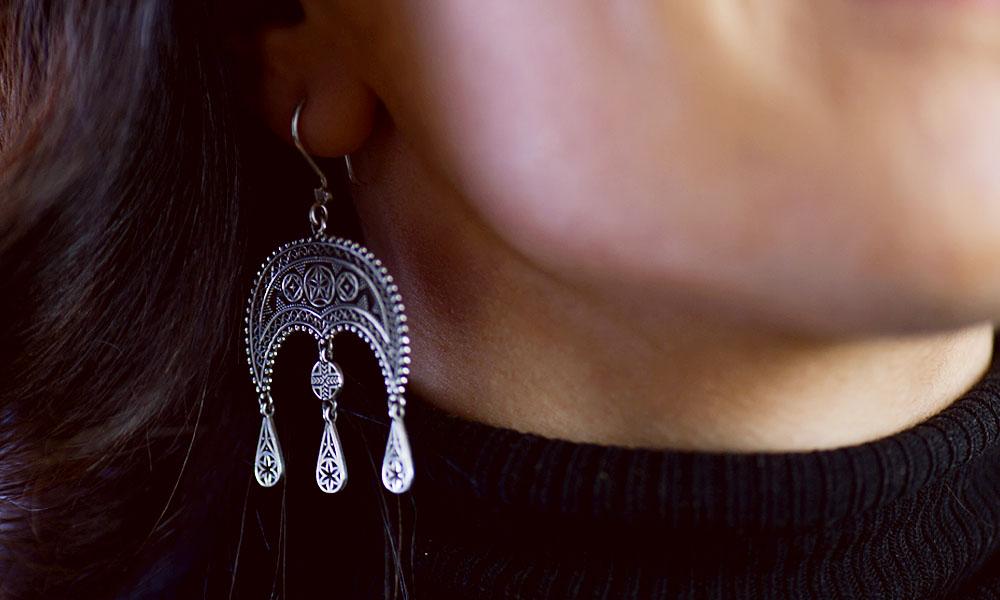 Earrings "Daghdghan"