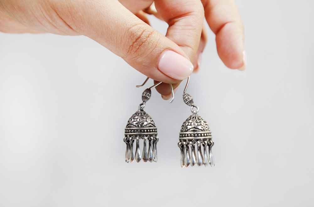 Earrings "Dome"