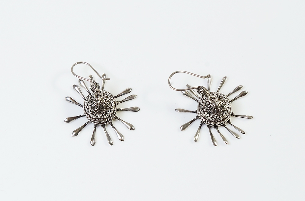 Earrings "Dome"