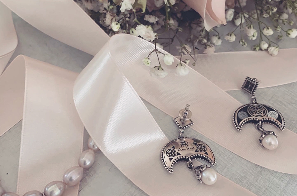 Earrings "Silver Queen"